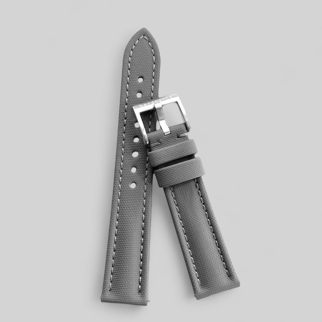 Sailcloth Quick Release Watch Band | Grey